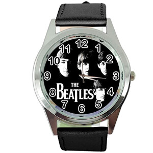 Montre The Beatles noir quartz homme/femme