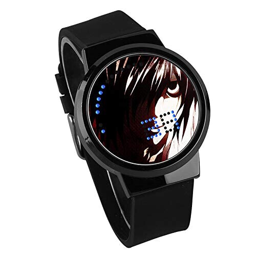 Montre Death Note noir quartz LED homme variant 0 