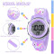 Montre Licorne violet clair numérique LED fille/garçon - miniature variant 2